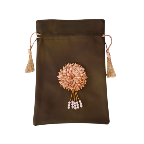 Handcrafted Leather Potli Bags