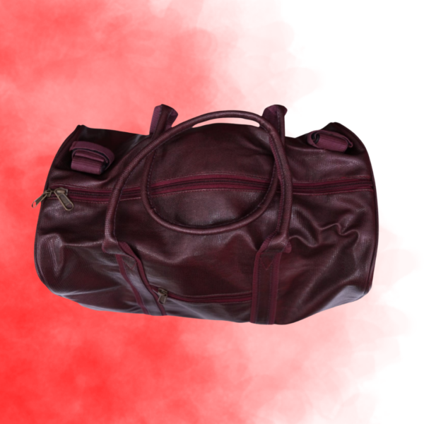 Duffle bag maroon (2) Duffle Bags