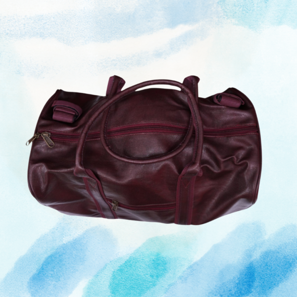 Duffle bag maroon (4) Duffle Bags