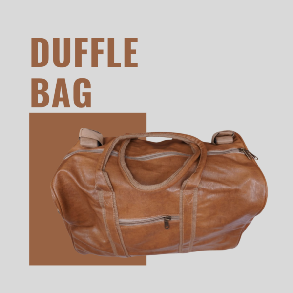 Duffle bag tan (4) Duffle Bags