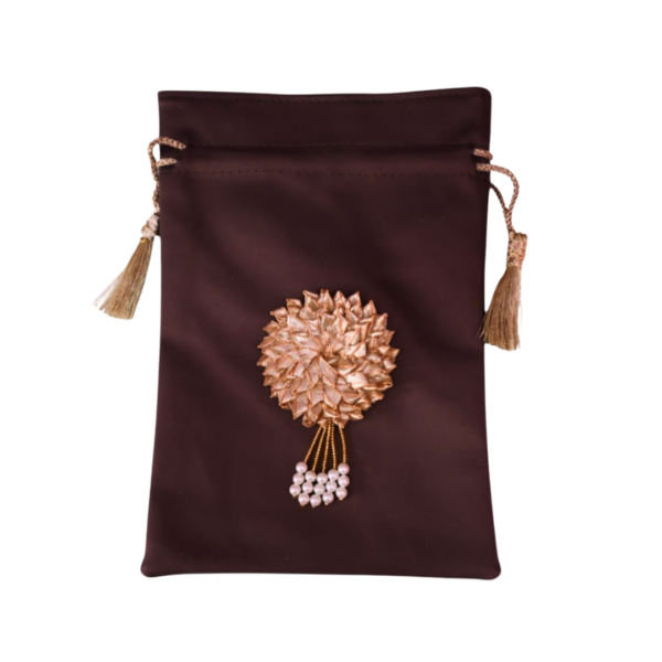 Handcrafted Leather Potli Bags