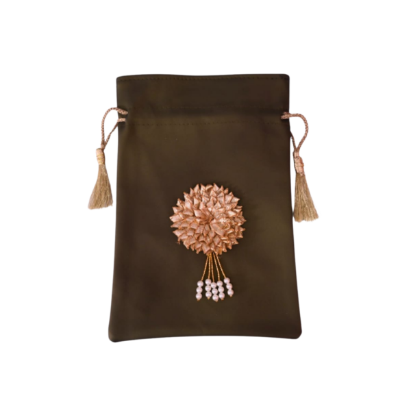 Handcrafted Leather Potli Bags