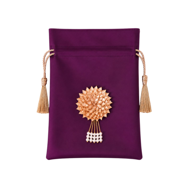 Handcrafted Leather Potli Bags