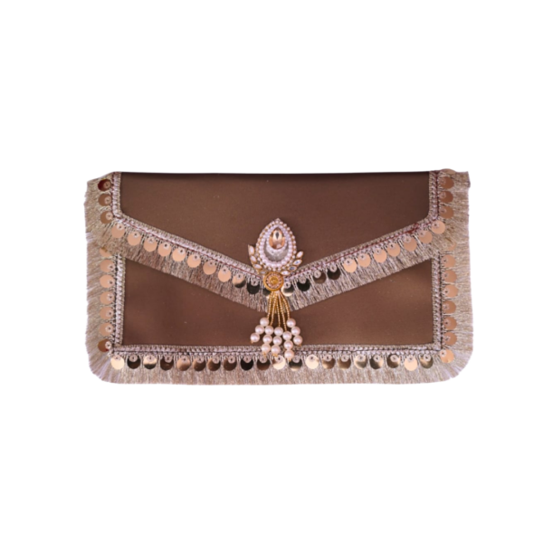 Rajasthani Gota Money Envelope Clutch